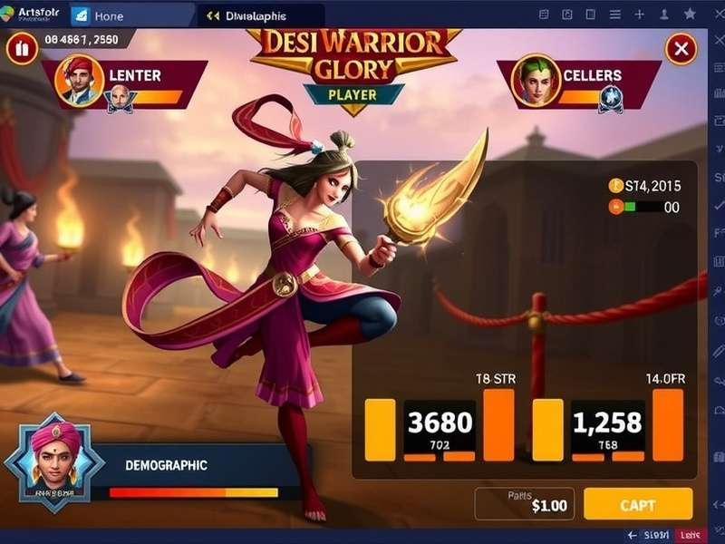 Desi Warrior Glory player statistics and demographics chart